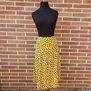kate spade size 4 ditsy floral a line skirt